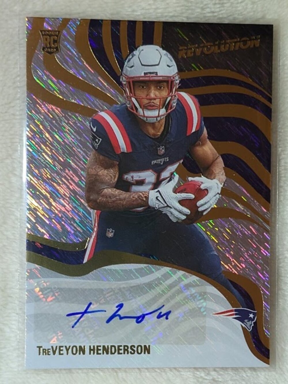 2025 Panini RC AUTO TREVEYON HENDERSON #RSA-THN